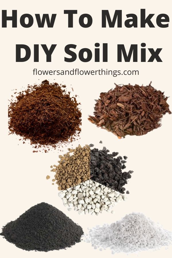 How To Make DIY Soil Mix for indoor houseplants