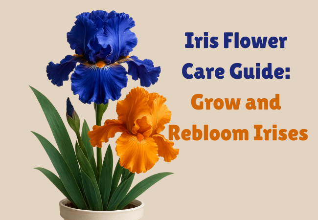 Iris Flower Care Guide Grow and Rebloom Irises