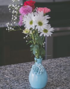 DIY flower arrangement